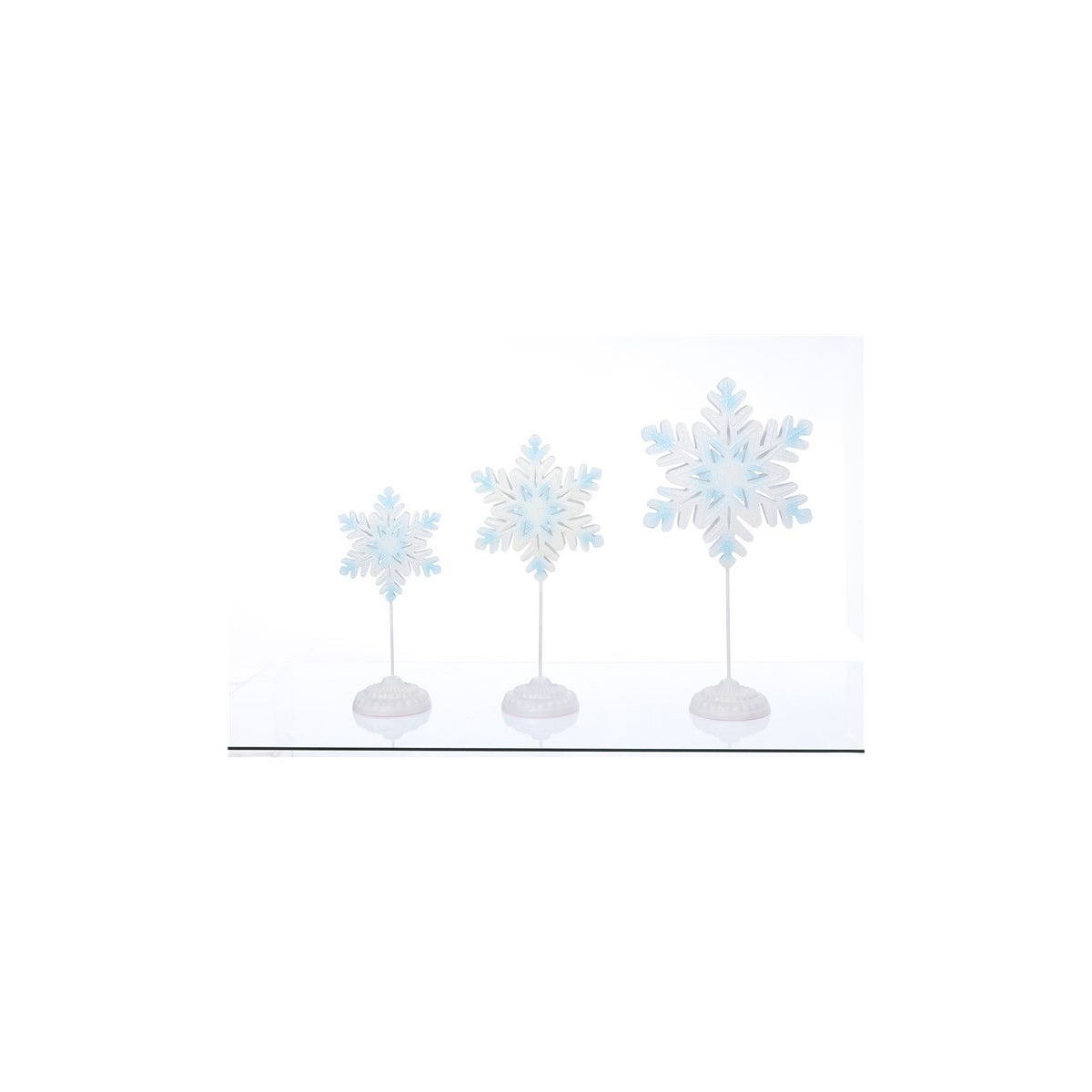 Md Mtl Snowflake 2-Side Stand