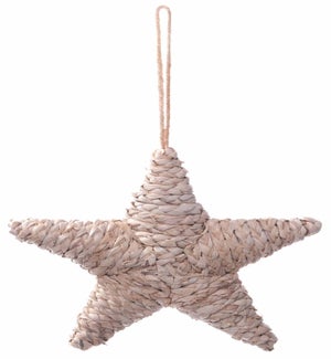 Floral Jute Star Orn