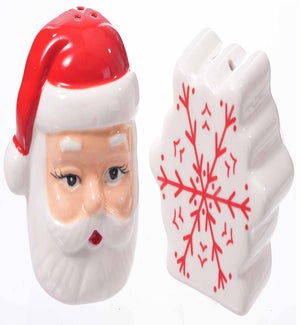 Cer Cmas Santa/Snowflake S/P S/2