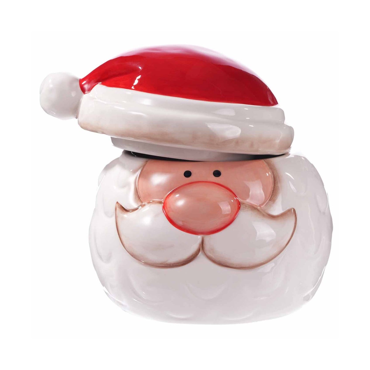 Cer Happy Santa Cookie Jar