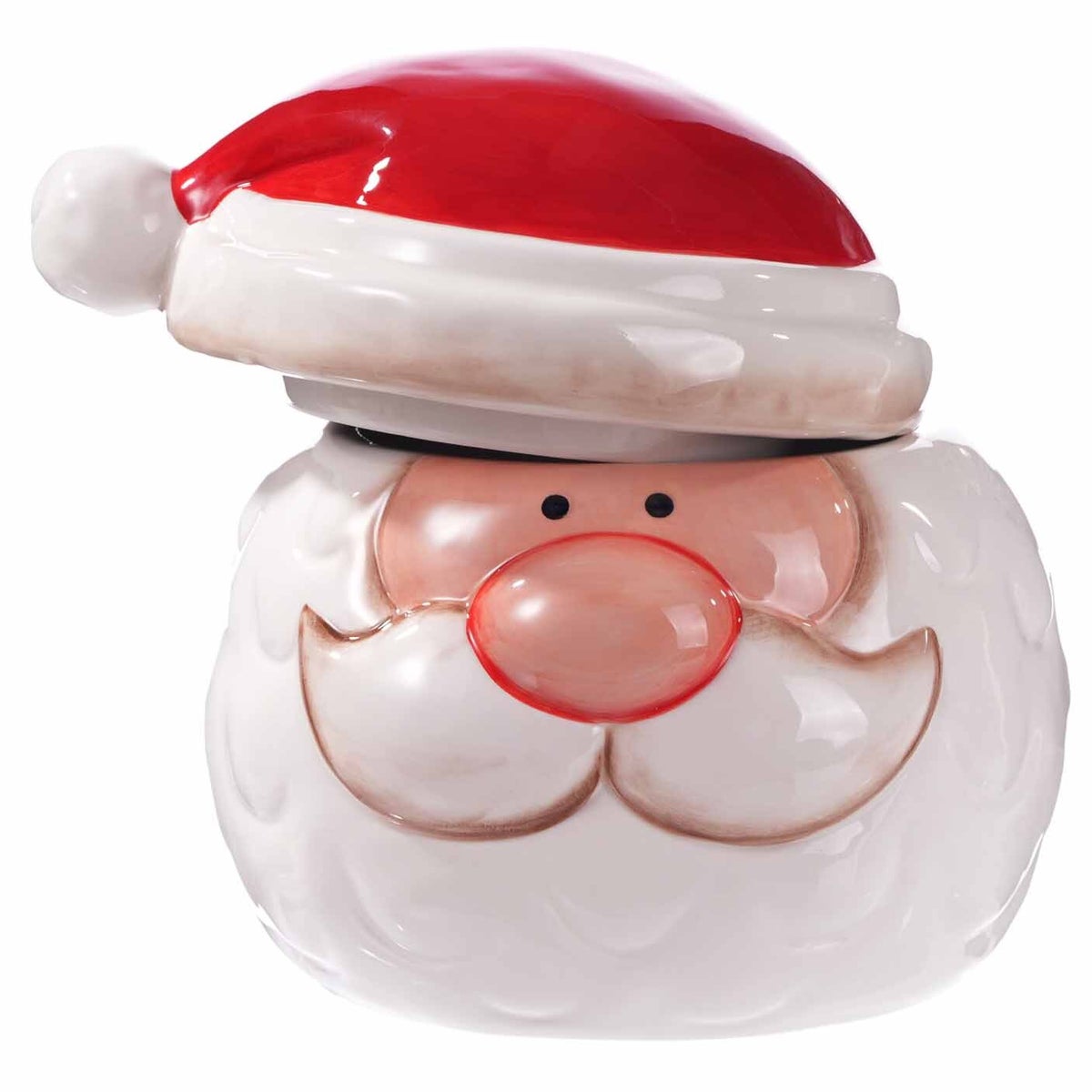 Cer Happy Santa Cookie Jar