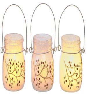 Gls Jewel Berry C/H S/3