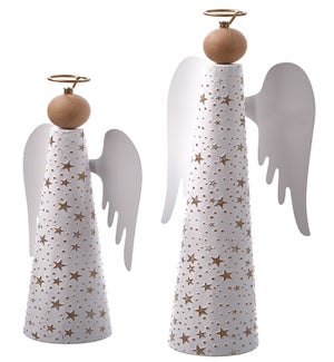 Lg Angel w/Stars Stand