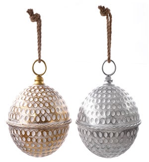 Exlg Mtl Dimple Bell 2 Asst