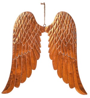 Mtl  Bronzy Angel Wing Hang