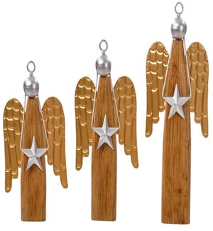Md Wd Angel W/Star