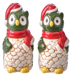 Cer Christmas Owl S/P S/2
