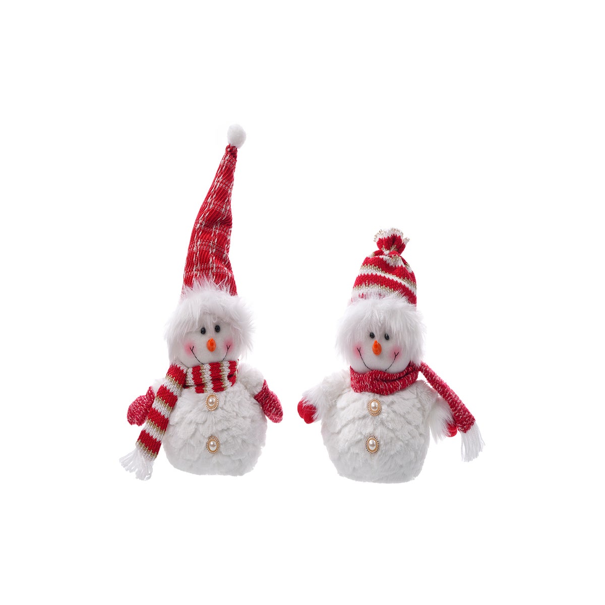Fabric R/W  Fat Snowman 2 Asst