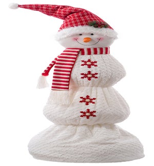 Giant Plush R/W Telescope Body Snowman