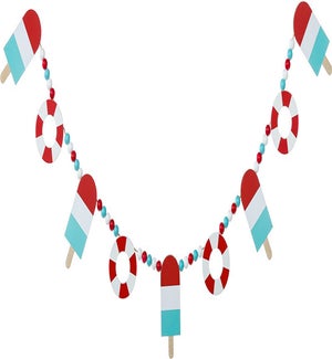 Wd Swt Liberty Popsicle Garland