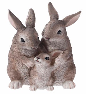 Res Rabbit Family Stand