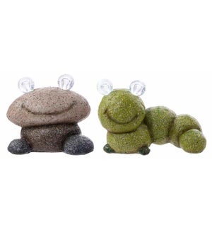 Lrg Frog/Worm Solar Figure 2 Asst