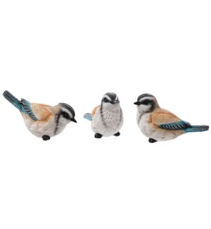 Lrg Res Brown Bird 3 Asst