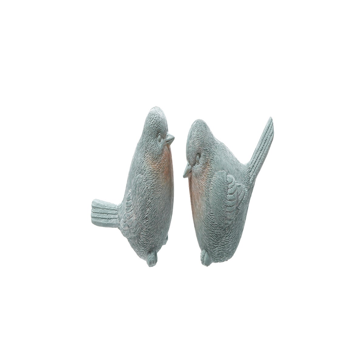 Lrg Resin Blue Bird 2 Asst