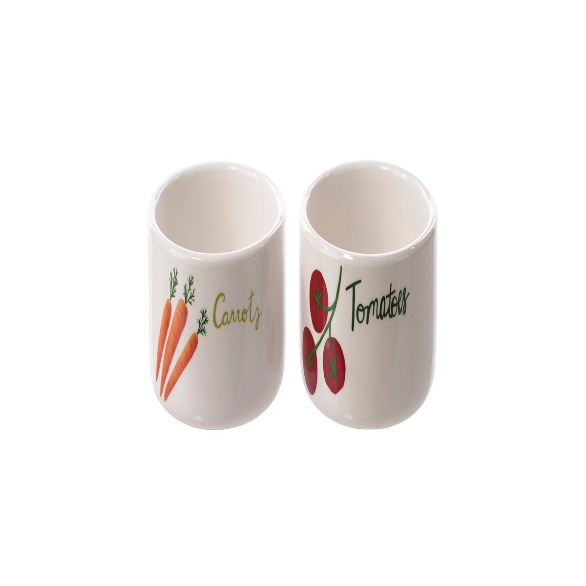 Cer Veggie Ramekin 2 Asst