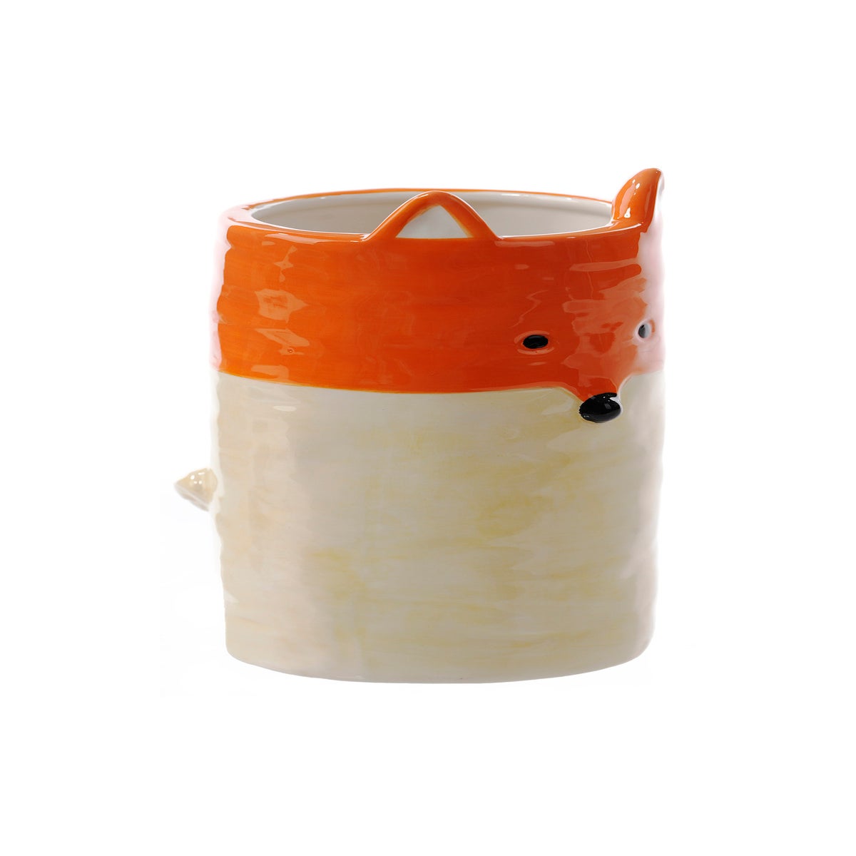 Lrg Cer Fox Vase