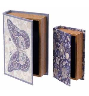 Linen Bfly Books S/2