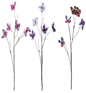 Fab Butterfly Pick 3 Asst