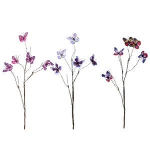 Fab Butterfly Pick 3 Asst