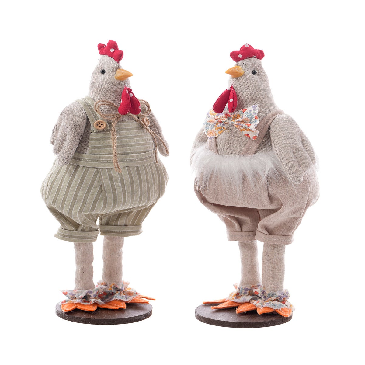 Lrg Fab Chicken Stand 2 Asst