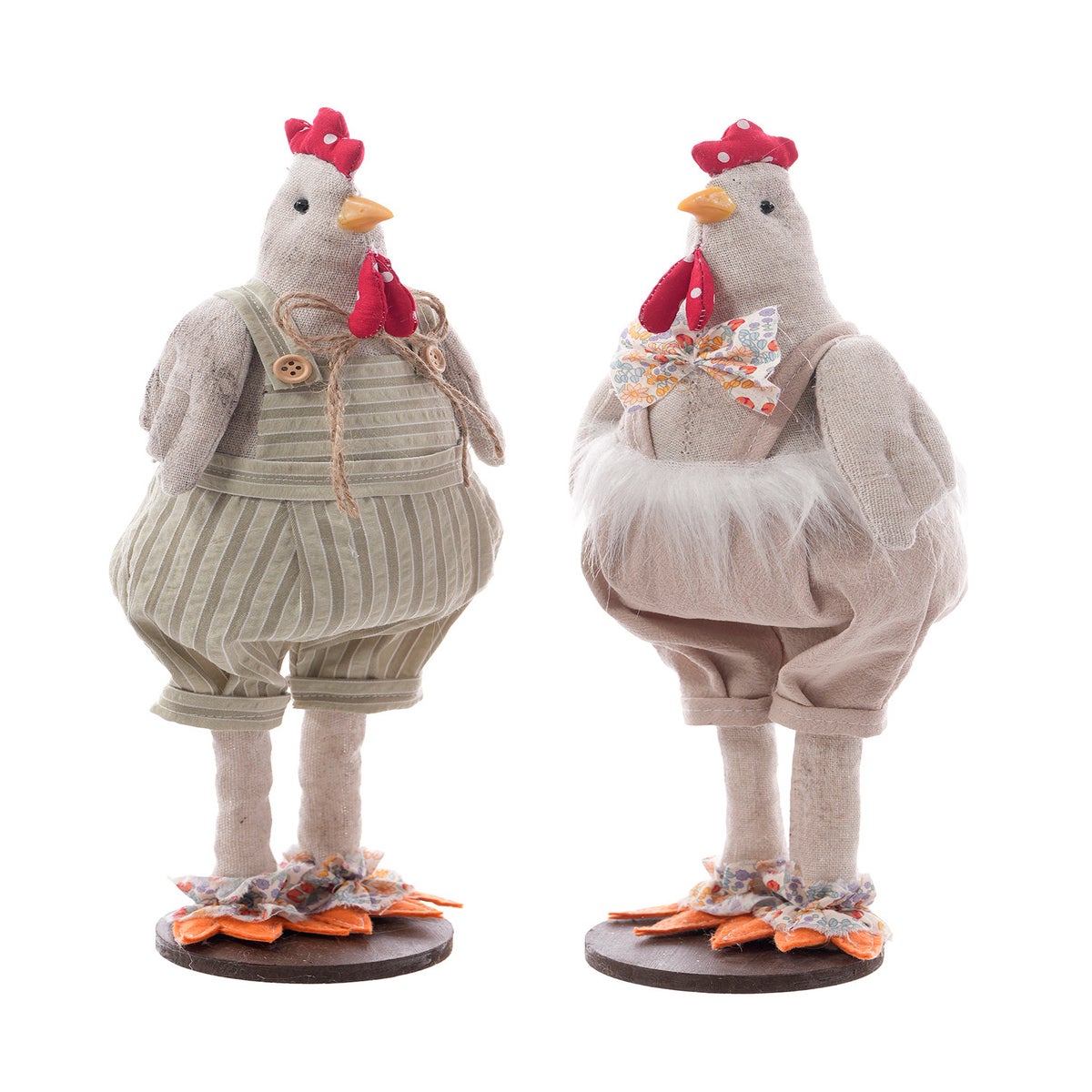 Lrg Fab Chicken Stand 2 Asst