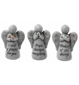 Cement Sentiment Angels 3 Asst