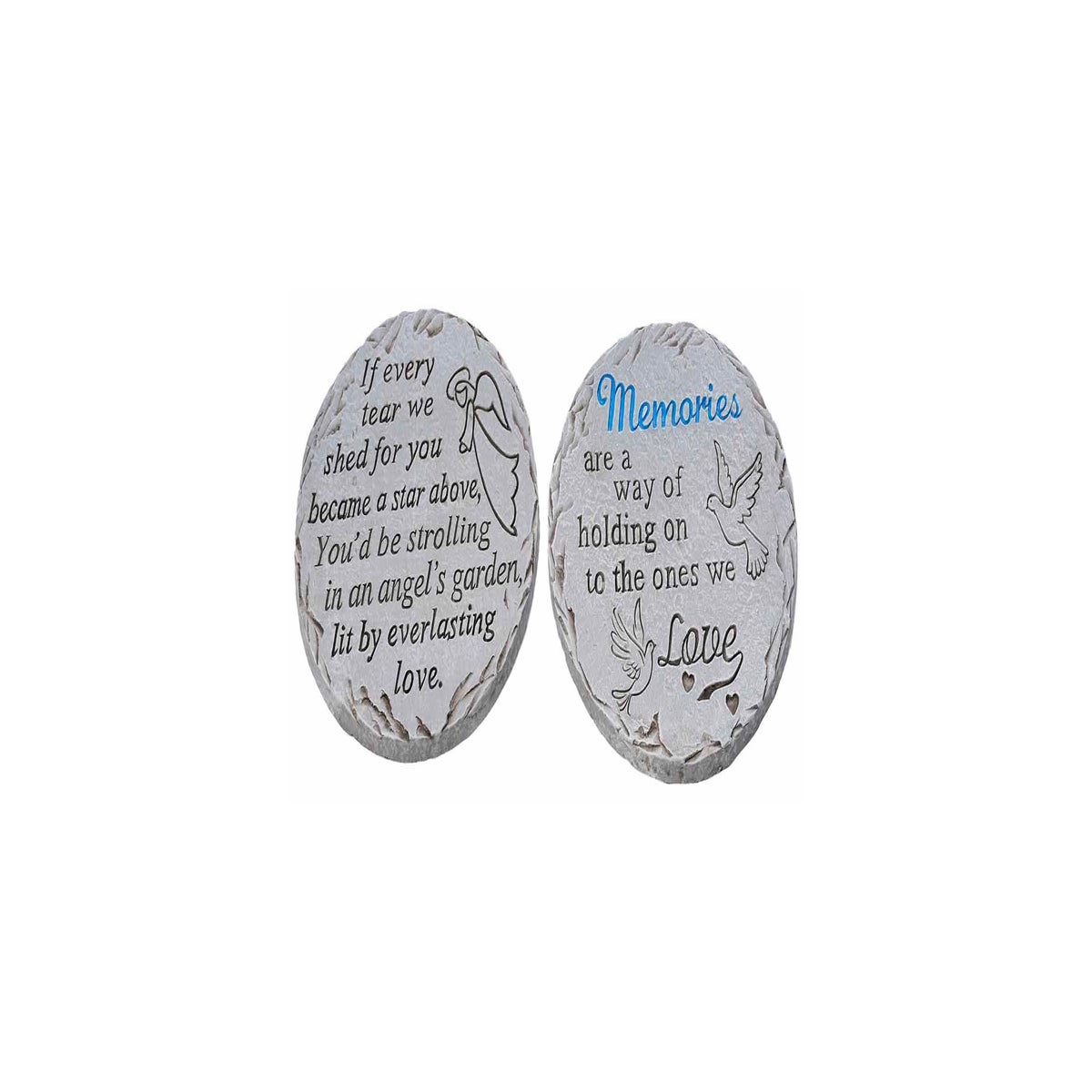 Cement Love Memory Stones 2 Asst