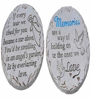 Cement Love Memory Stones 2 Asst