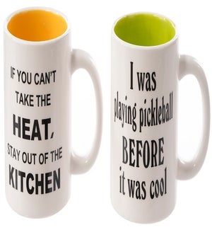 Cer Pickleball Mugs 2 Asst