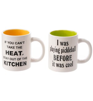 Cer Pickleball Mugs 2 Asst