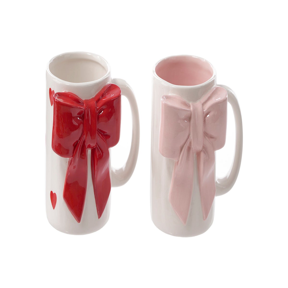 Cer Bow Mugs 2 Asst