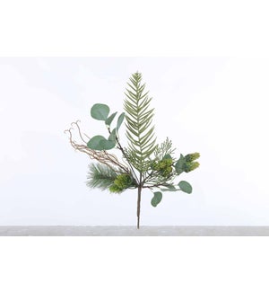 Flrl Green Pine/Euc Pick