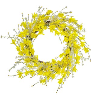 Flrl Forsythia Wreath