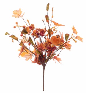 Floral Pumpkin/Leaf Pick