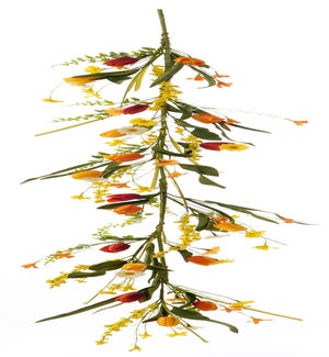 Floral Orange Tulip Garland