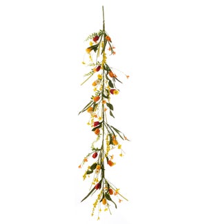 Floral Orange Tulip Garland