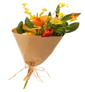 Floral Orange Tulip Pick/Bundle