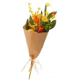 Floral Orange Tulip Pick/Bundle