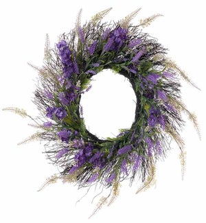 Floral Lavender/Flower Wreath