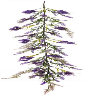 Floral Lavender/Flower Basket Garland