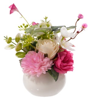 Floral Pink/Rose Premade