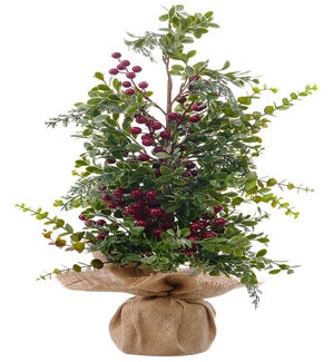 Floral Box Wood Berry Tree
