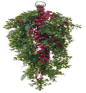 Floral Box Wood Berry Drop