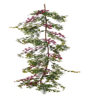 Floral Box Wood Berry Garland