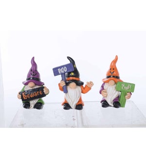 Resin Hall Word Gnome 3 Asst