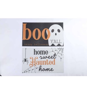 Mat Creepy Boo/Haunted 2 Asst