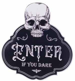 Enml Enter/Dare Skull Wall