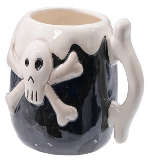 Cer Skull/Crossbones Mug