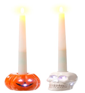 Cer Halloween Led C/H 2 Asst