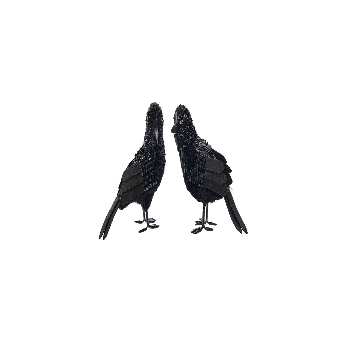 Blk Woodland Standing Crow 2 Asst